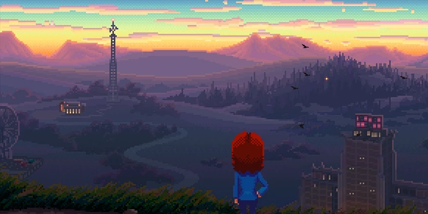 Час геймплея ретро-квеста Thimbleweed Park от авторов Monkey Island