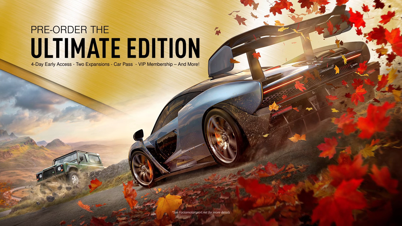 Подробности всех изданий Forza Horizon 4