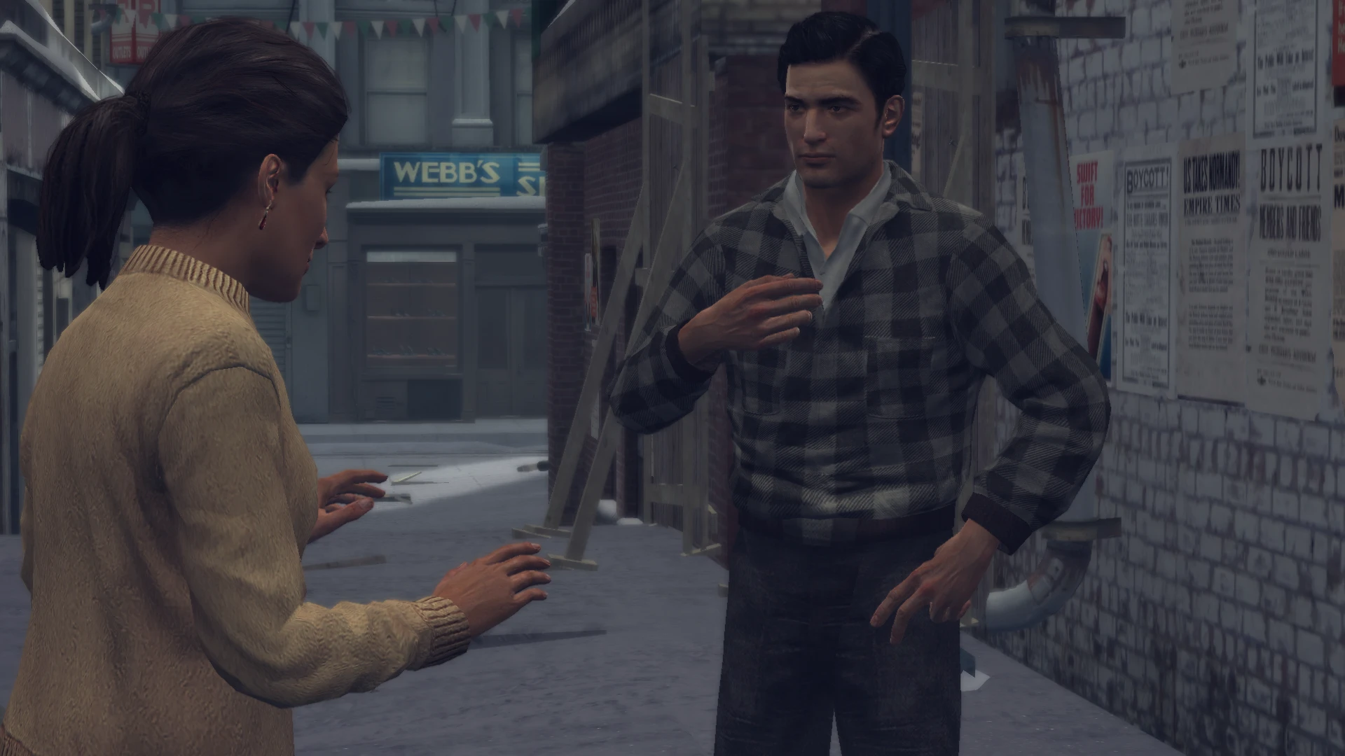 Mafia 2 "Новая, обновленная версия клетчатой куртки главного героя фильма On the Waterfront"