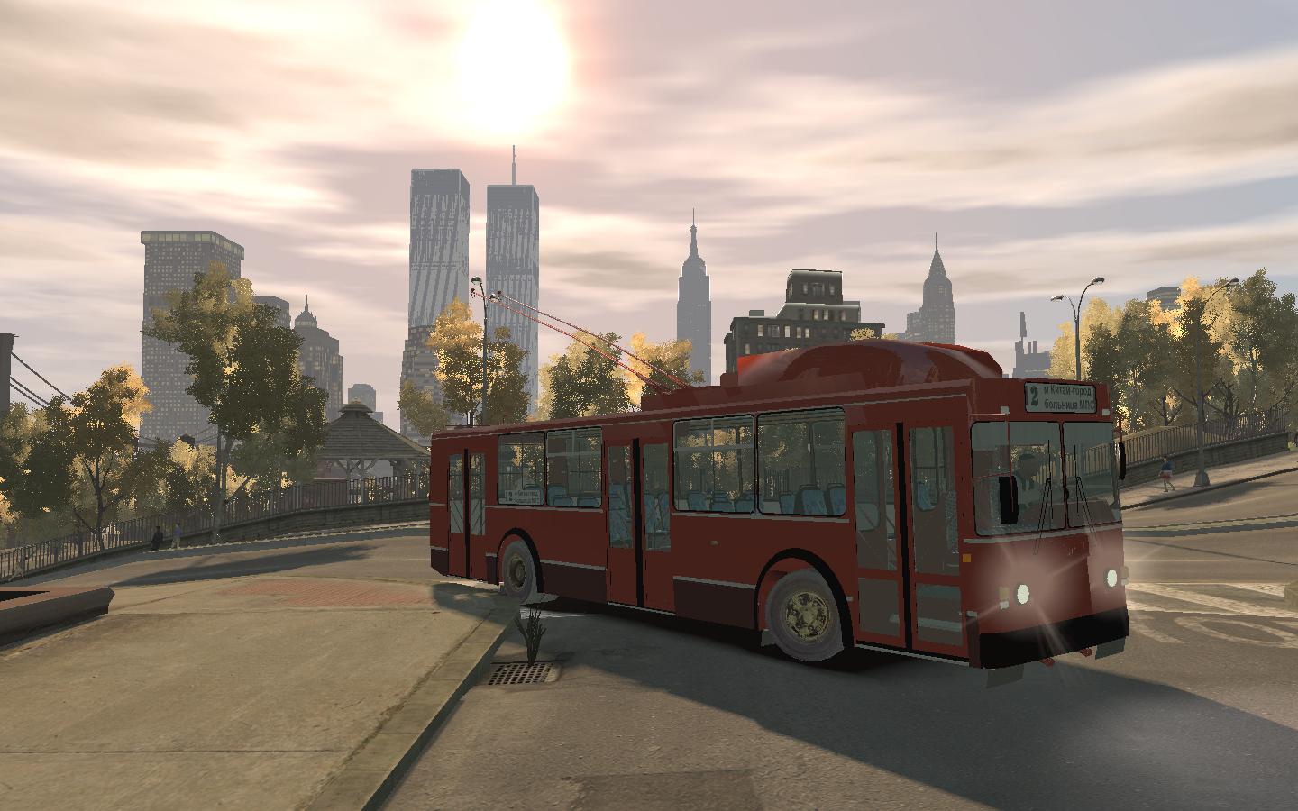 GTA 4 "Троллейбус ЗИУ 682ГМ1 v2.0"