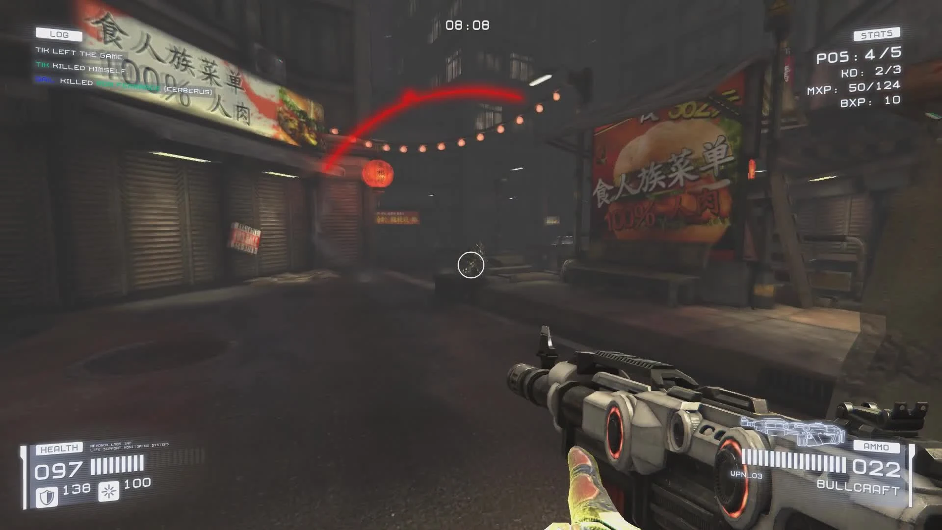 TOXIKK "Геймплей с шотганом и аннонсером из ut2004"