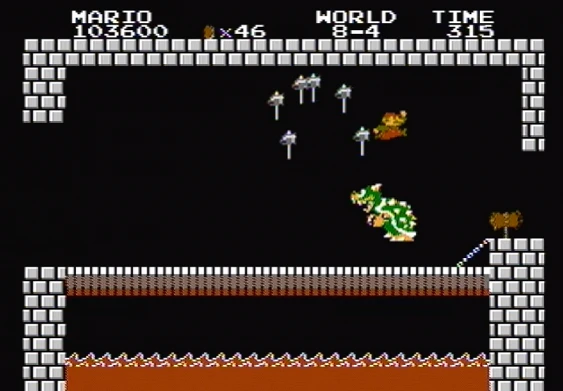 Рекорд Super Mario Bros. улучшен на 1/60 секунды