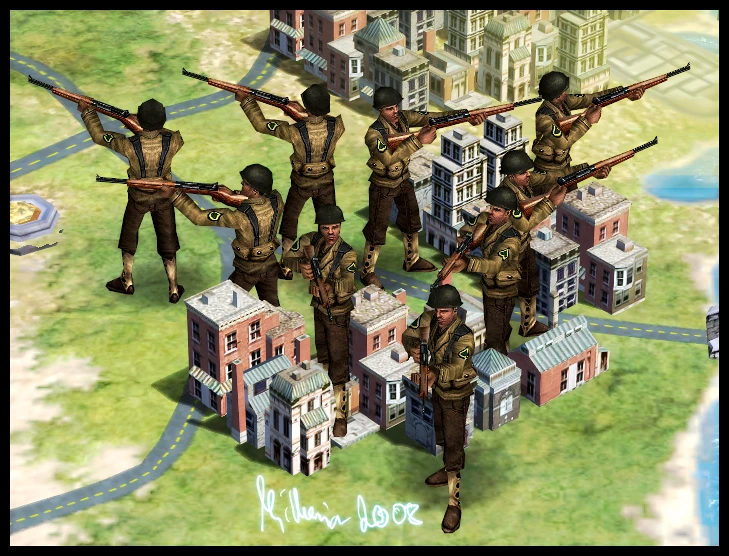 Civilization 4 "Hi-res infantry"