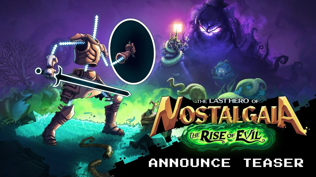 The Last Hero of Nostalgaia выйдет на PS5, PS4 и Switch 20 июня вместе с DLC The Rise of Evil
