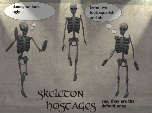 Counter-Strike "Заложники-скелеты"