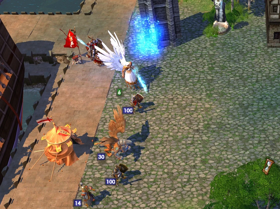 Heroes of might and magic V - Tribes of the east "Анимация умений"