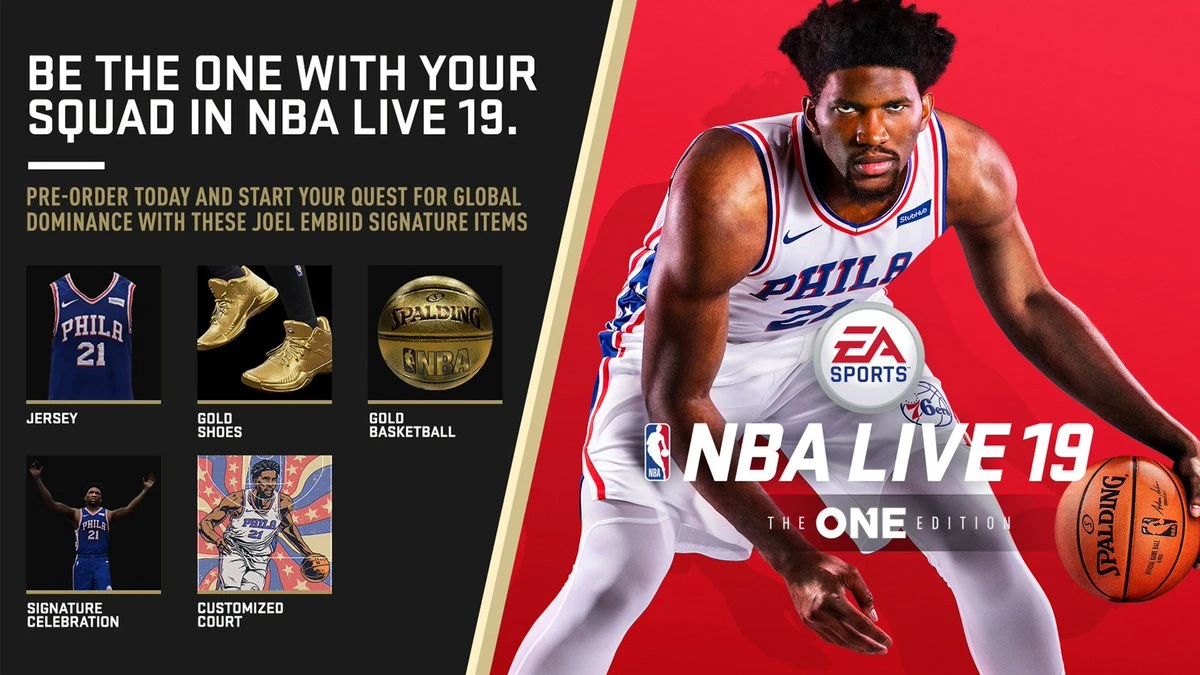 Стартовал предварительный заказ баскетбольного симулятора NBA Live 19