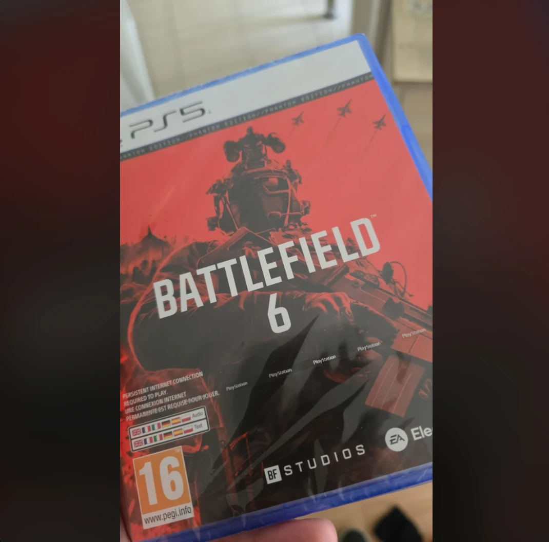 Физическая копия Battlefield 6 была замечена в продаже в преддверии даты выхода 10 октября 2025 года