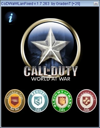 Call of Duty - World at War: Трейнер/Trainer (+17/+25) [1.7.263: Original & Lan Version] {GradenT/PlayGround.ru}