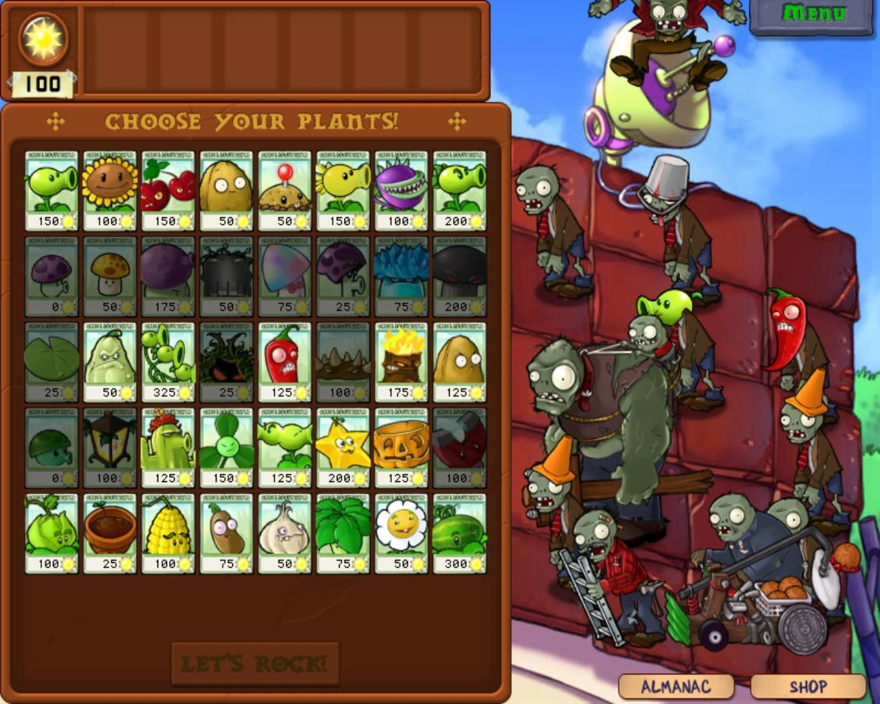 Plants vs. Zombies "Мод Yes this is real" [1.0]