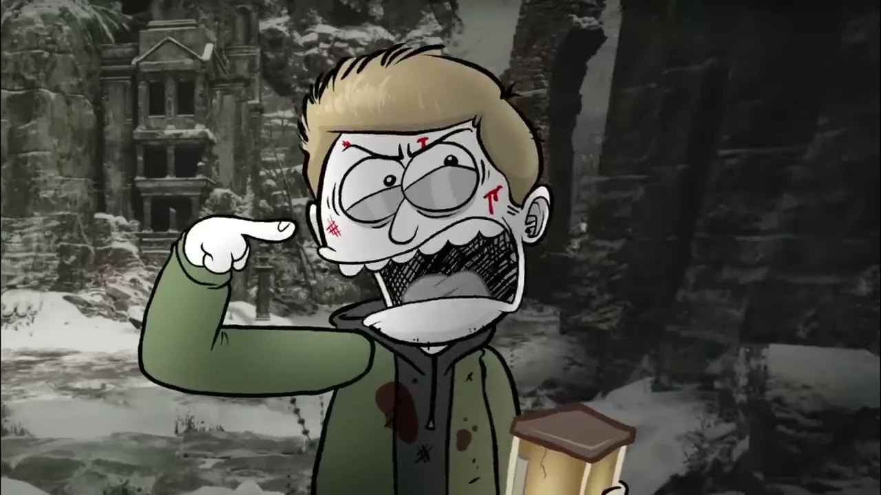 Бедняга Итан в Residet Evil: Village