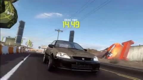 NFS : Pro Street " Tire Fire”