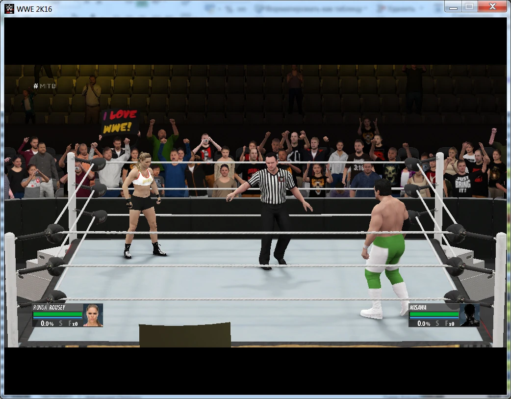 WWE 2k16 "Ronda Rousey 2k19 port final version"