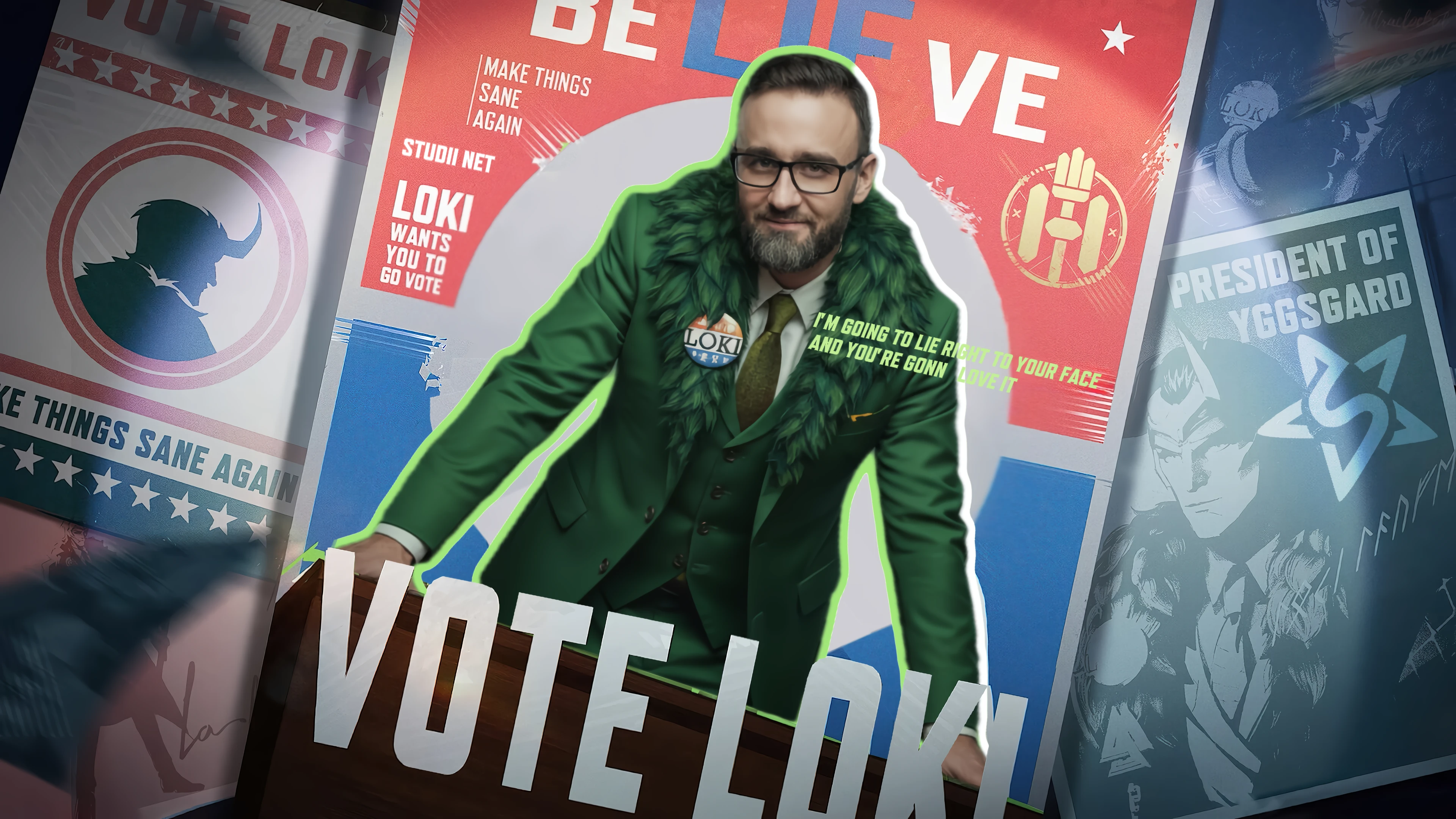 Голос Локи из КВМ будет и в игре!