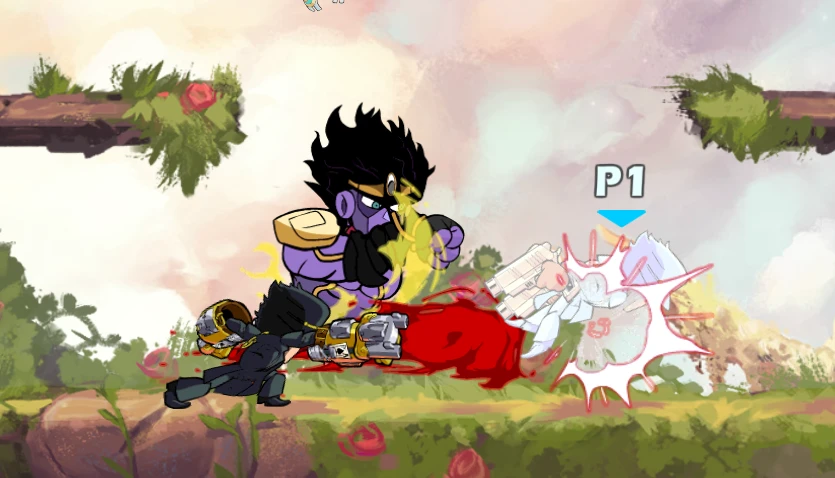 Brawlhalla "Игровой персонаж Jotaro из Jojo:Bizarre Adventures"