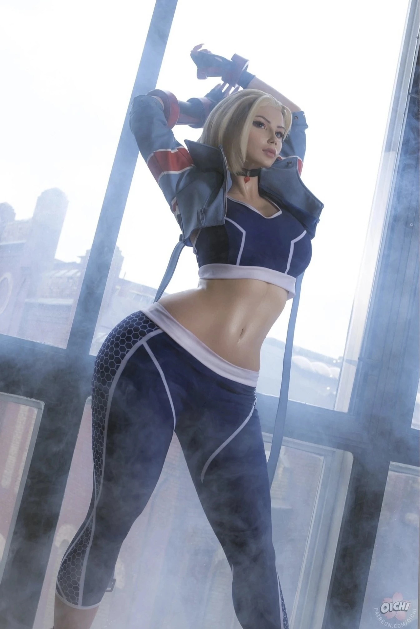 Косплей на Кэмми из Street Fighter 6