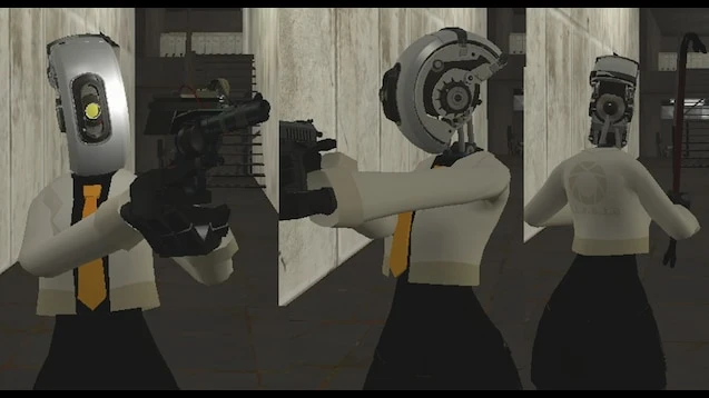 Garry's Mod "Гуманоид GLaDOS 2.0 - Модель и регдол"