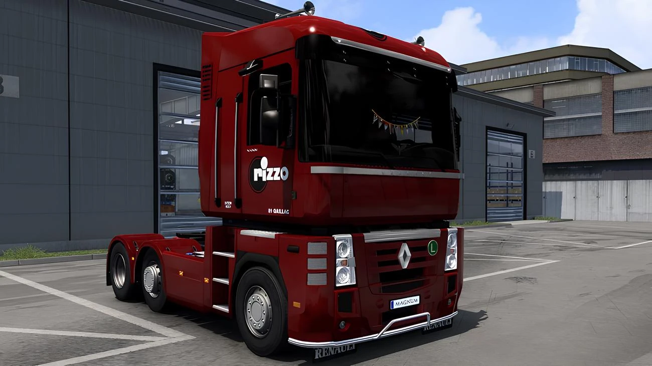 Euro Truck Simulator 2 "Грузовик Renault Magnum" [1.57]