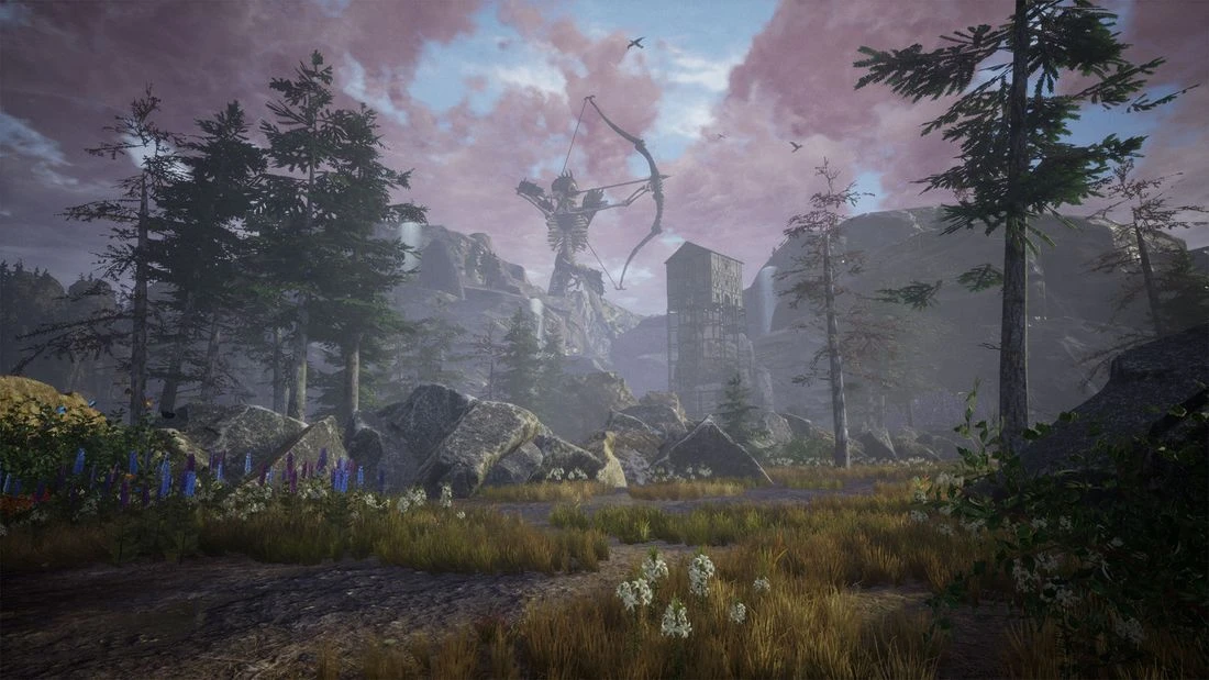 Игровой процесс консольной версии симулятора ходьбы Drizzlepath: Deja Vu