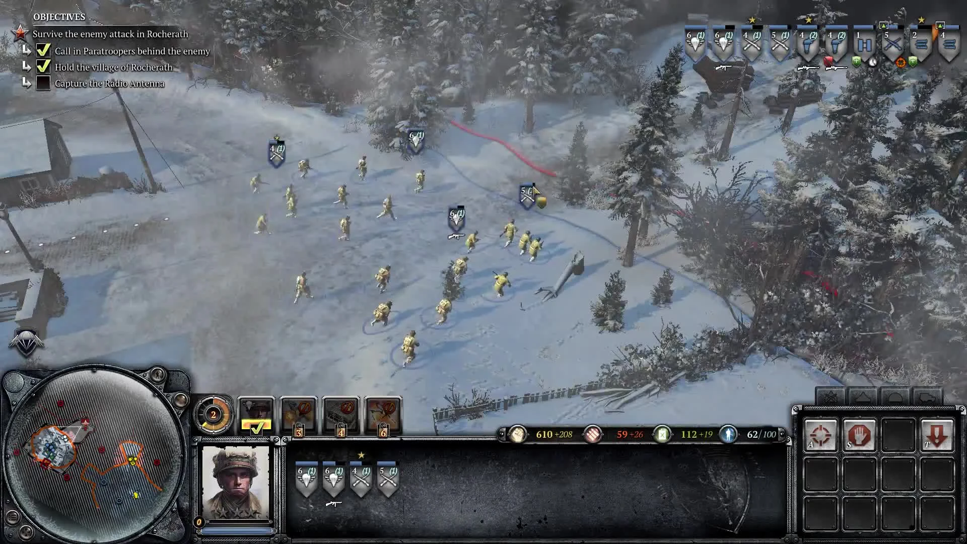 Company of Heroes 2: Ardennes Assault "28 минут геймплея"