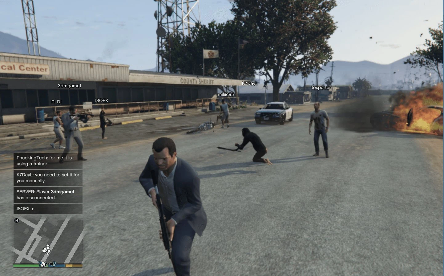 Grand Theft Auto 5 "Multiplayer Co-op 0.8.1"