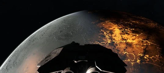 Пролетая над планетами в Infinity: Battlescape