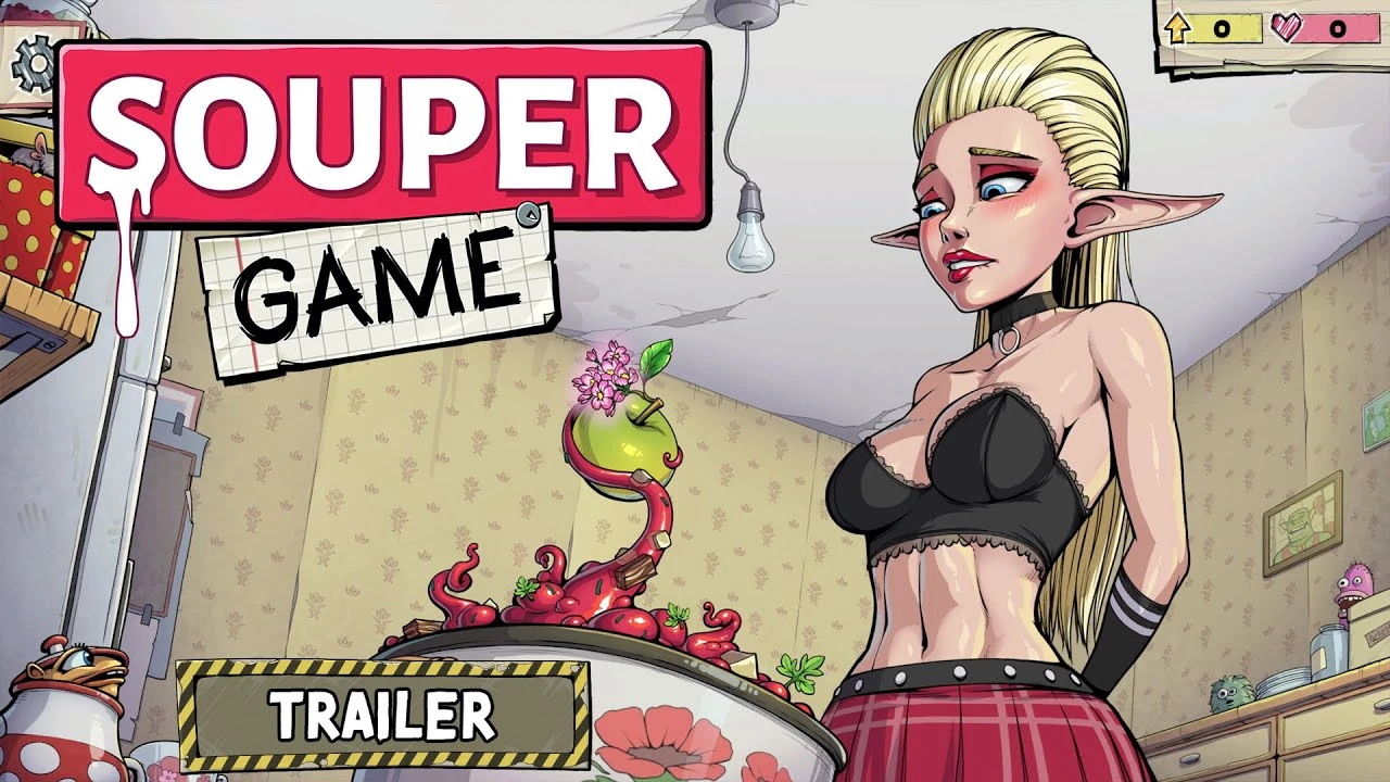 Souper Game получила озвучку от студии AniLibria!