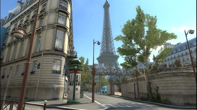 Garry's Mod "Карта с Парижем"