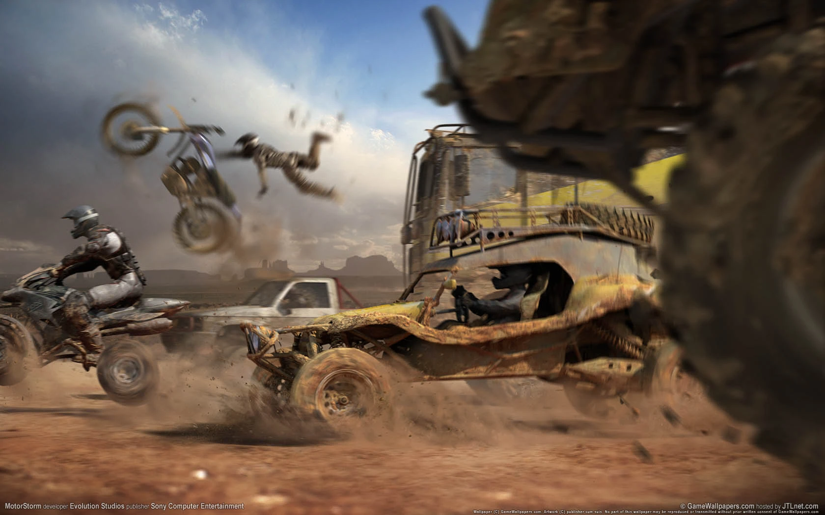 Эмулятор PlayStation 3 в гоночной аркаде MotorStorm выдает 120 FPS