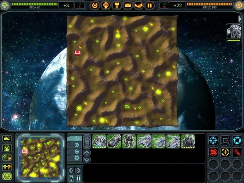 Supreme Commander "Карта - Pine Ridge Valley"