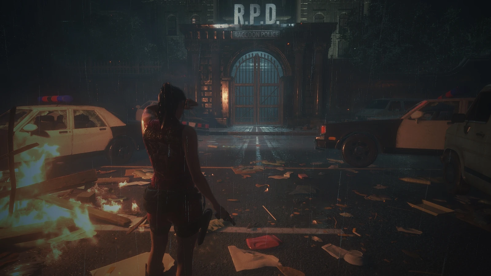 Resident Evil 2 "Мод для удаление зомби"