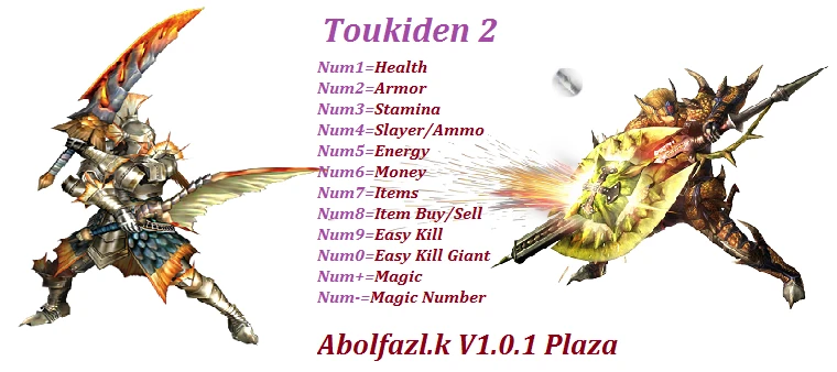 Toukiden 2: Трейнер/Trainer (+12) [1.0.1] {Abolfazl.k}
