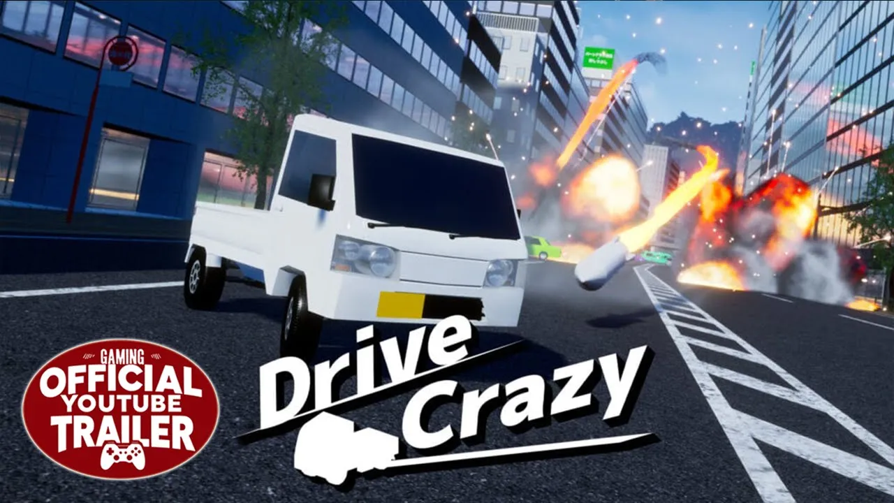 Кей-трак против апокалипсиса: DriveCrazy смешивает гонки, разрушения и кайдзю