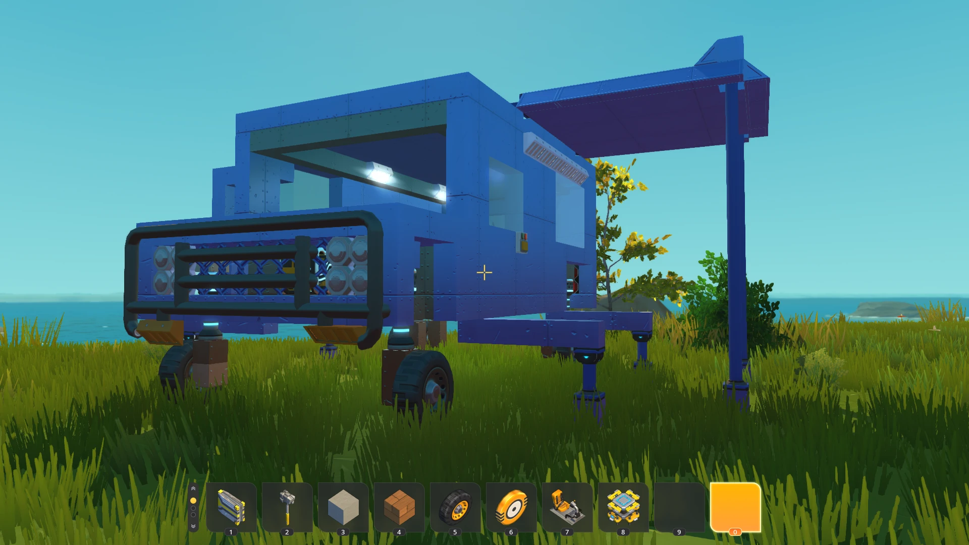 Scrap Mechanic "TRV 1 машина для выживания"