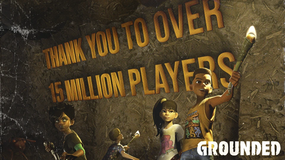 Grounded достигла отметки в 15 миллионов игроков
