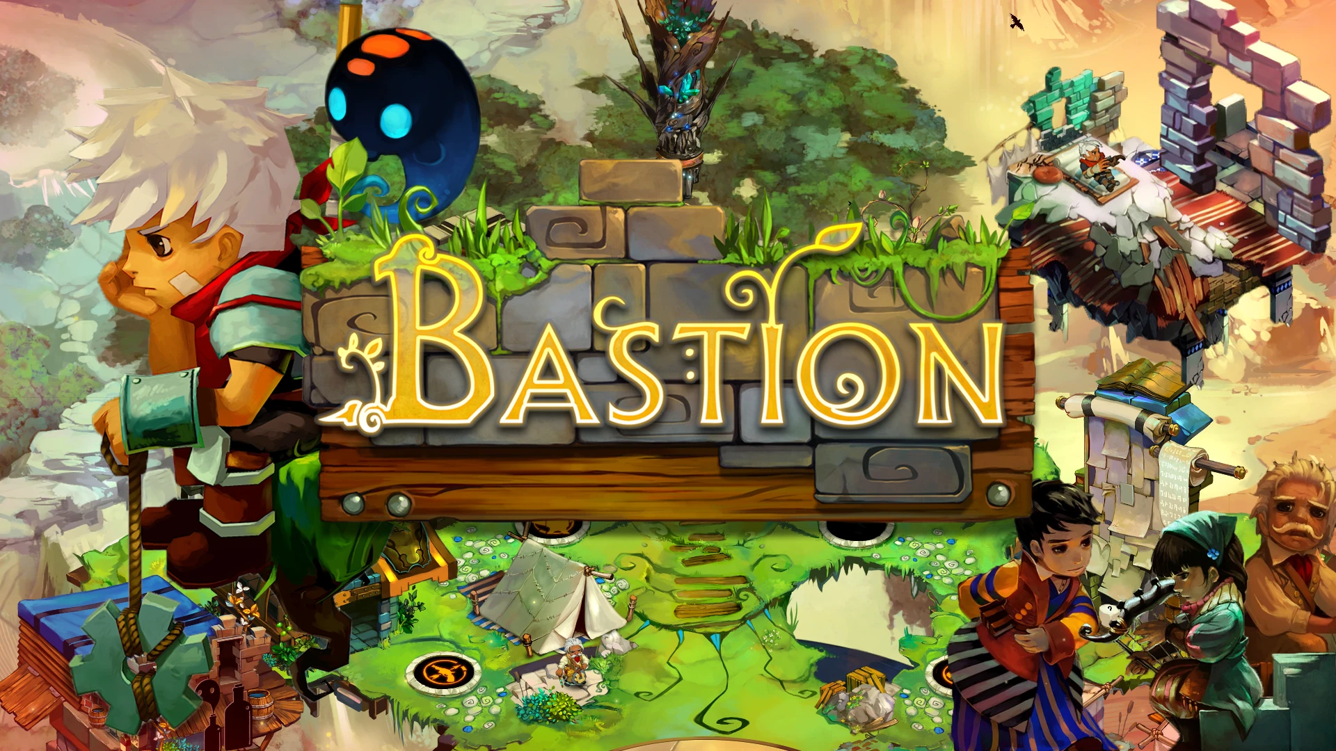 Экшен-рпг Bastion выйдет на Xbox One