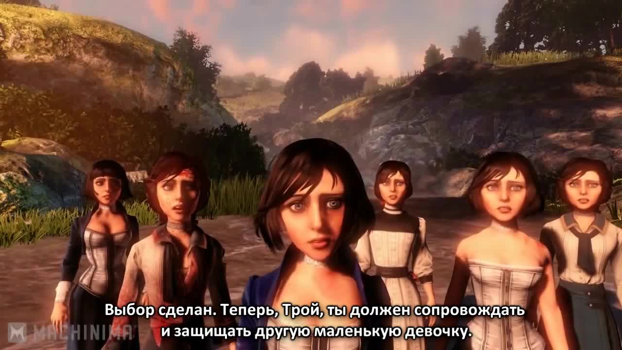BioShock Infinite "Elizabeth's escort mission. Часть 3 (рус)"