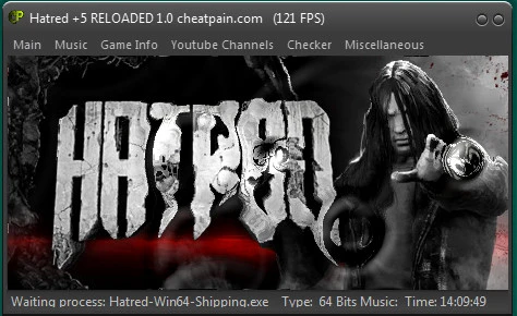 Hatred: Трейнер/Trainer (+5) [1.0] {h4x0r}