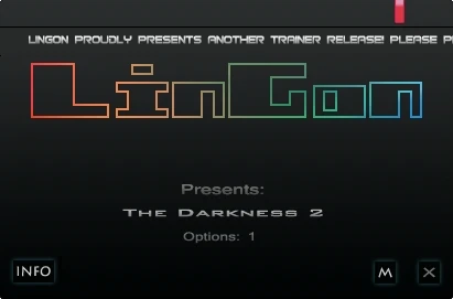 The Darkness 2: Трейнер/Trainer (+1: Immortality/Бессмертие) [1.0: STEAM - US VERSION] {LinGon}