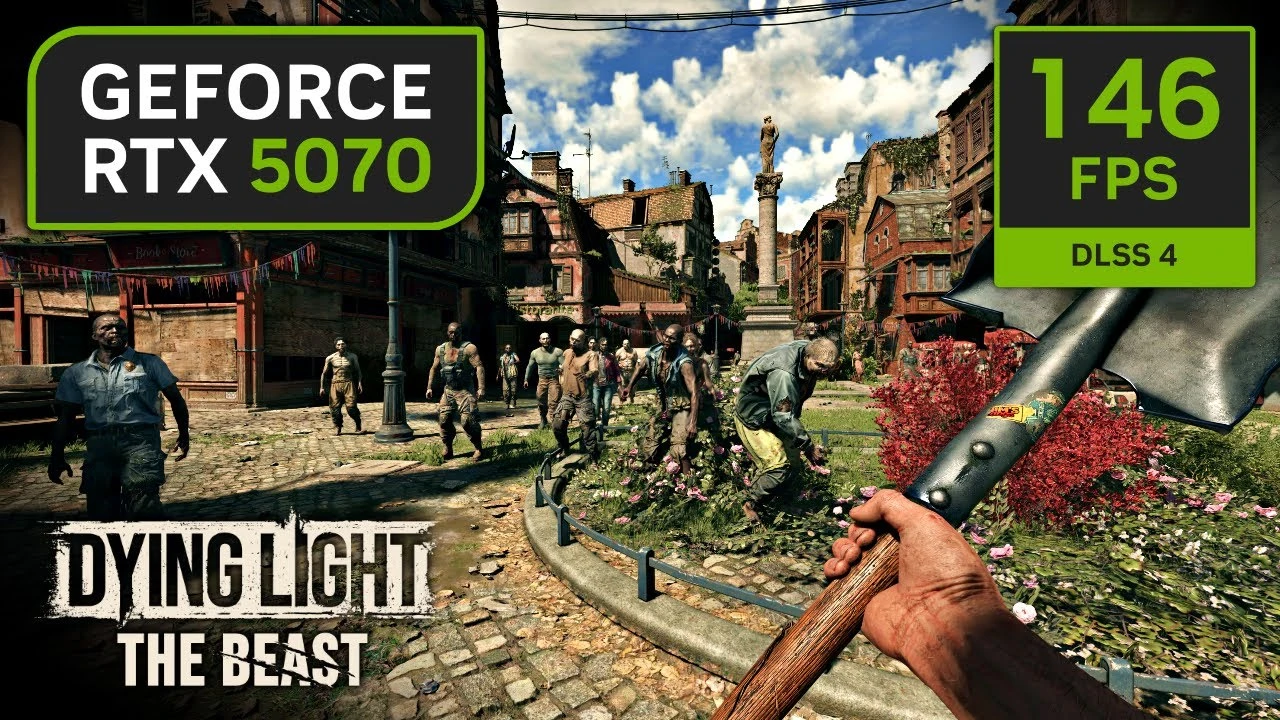 Тест FPS в Dying Light: The Beast на RTX 5070