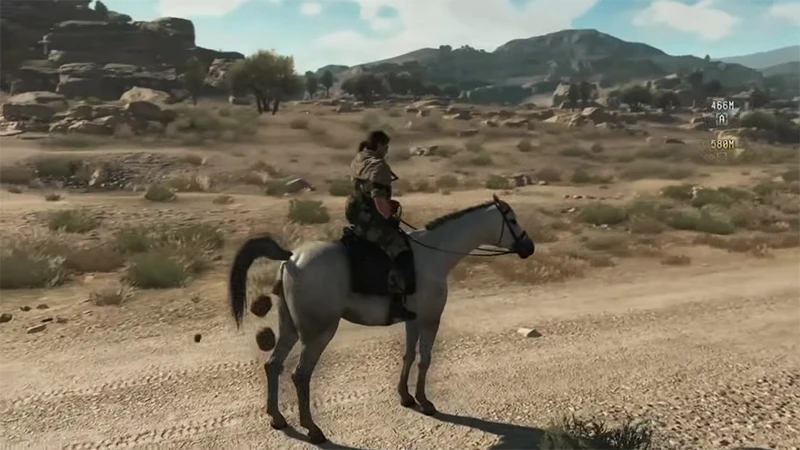 Лошадиная броня в Metal Gear Solid 5: The Phantom Pain