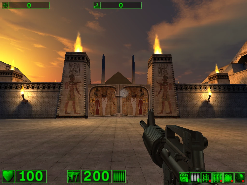 Serious Sam: The First Encounter "Новый Автомат Томпсона"