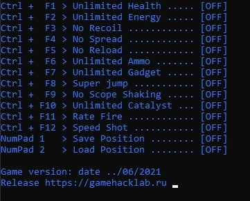 Crysis 2 : Трейнер/Trainer (+14) [Steam Maximum Edition] {LIRW / GHL} - Updated: 30.06.2021