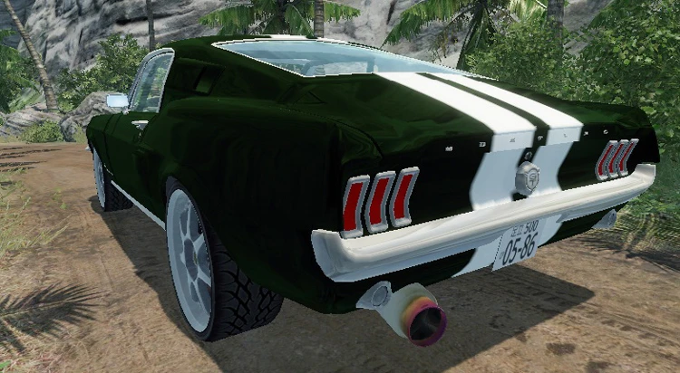 Crysis "Модель автомобиля Форд Мустанг из фильма - "Форсаж 3:Токийский Дрифт""