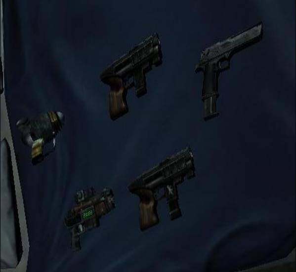 Fallout: New Vegas "Pistols by X3N6 v 1.1"