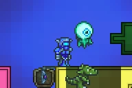 Terraria "Happy-Топовый персонаж за класс Ракетометчика"