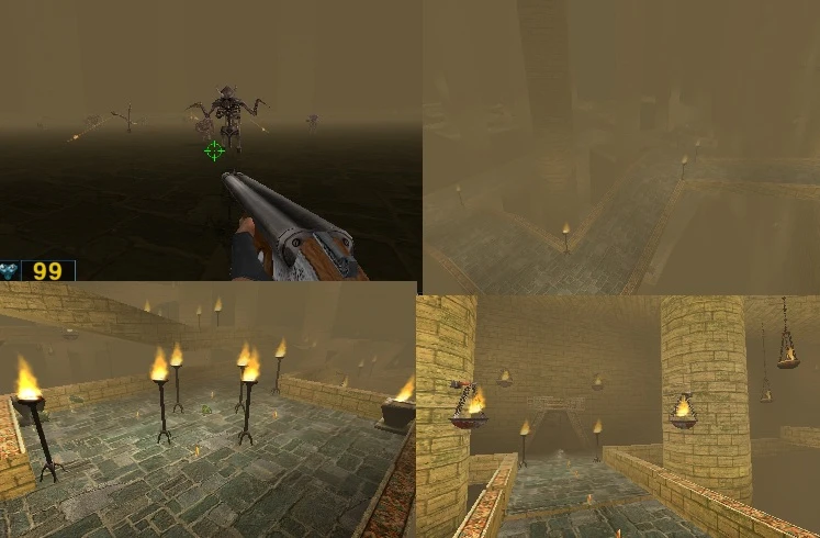 Serious Sam: The Second Encounter "Башня Пинициана Serious company by AIR-Z - Третья Mission Reloaded"