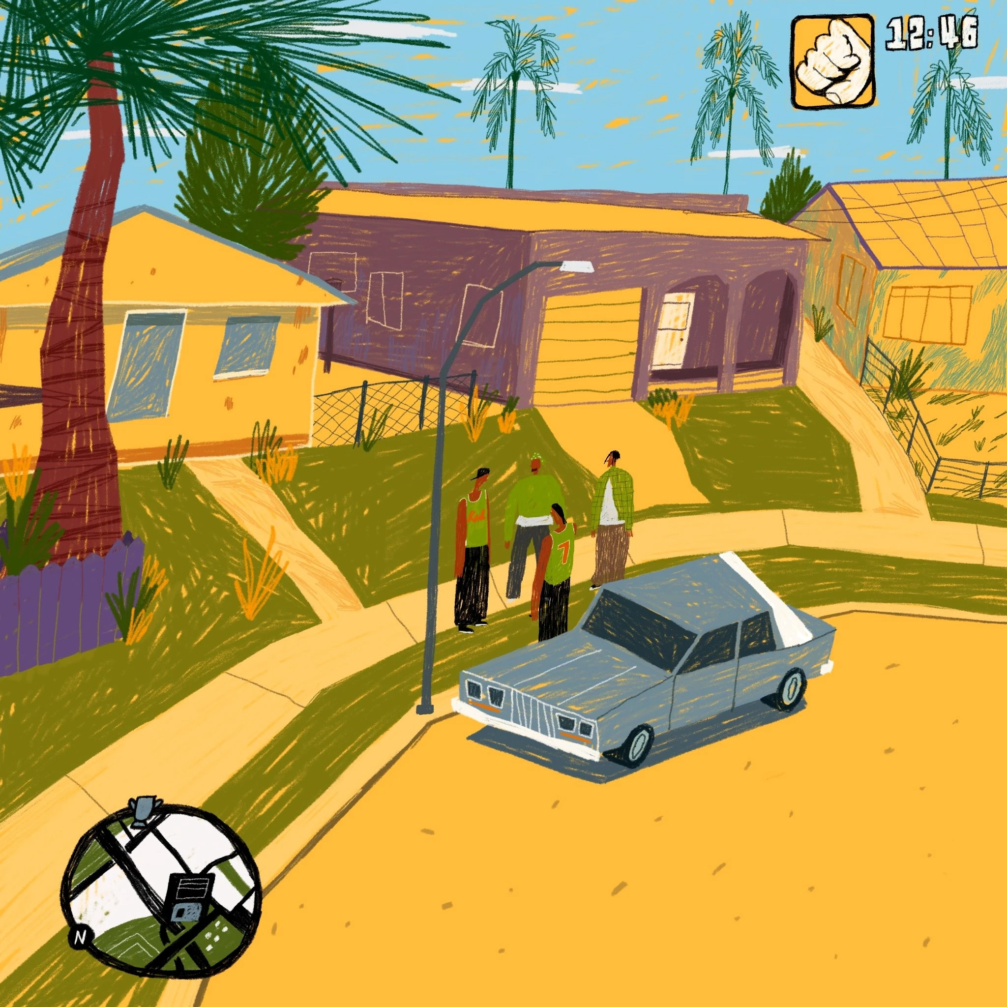 Когда в доме выключили свет