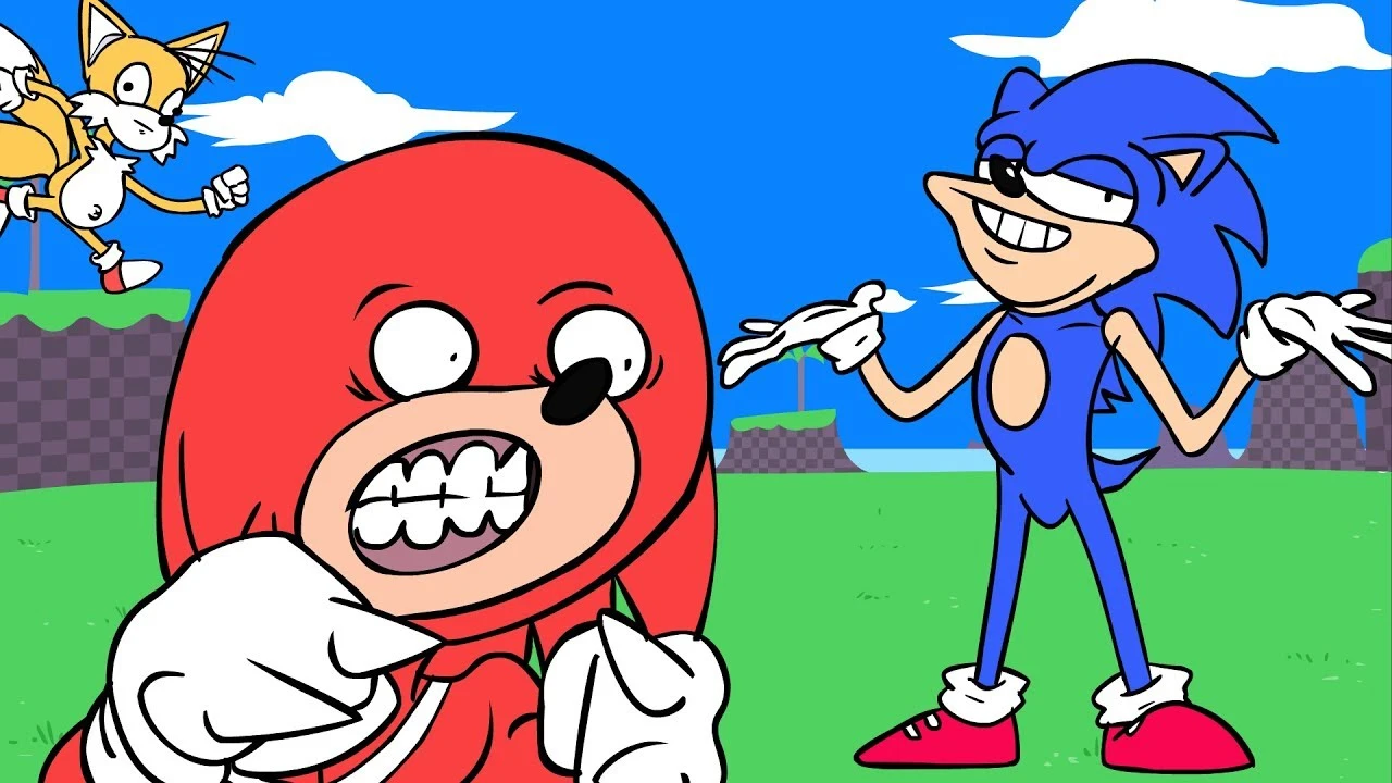 Пародия на Соник Мания