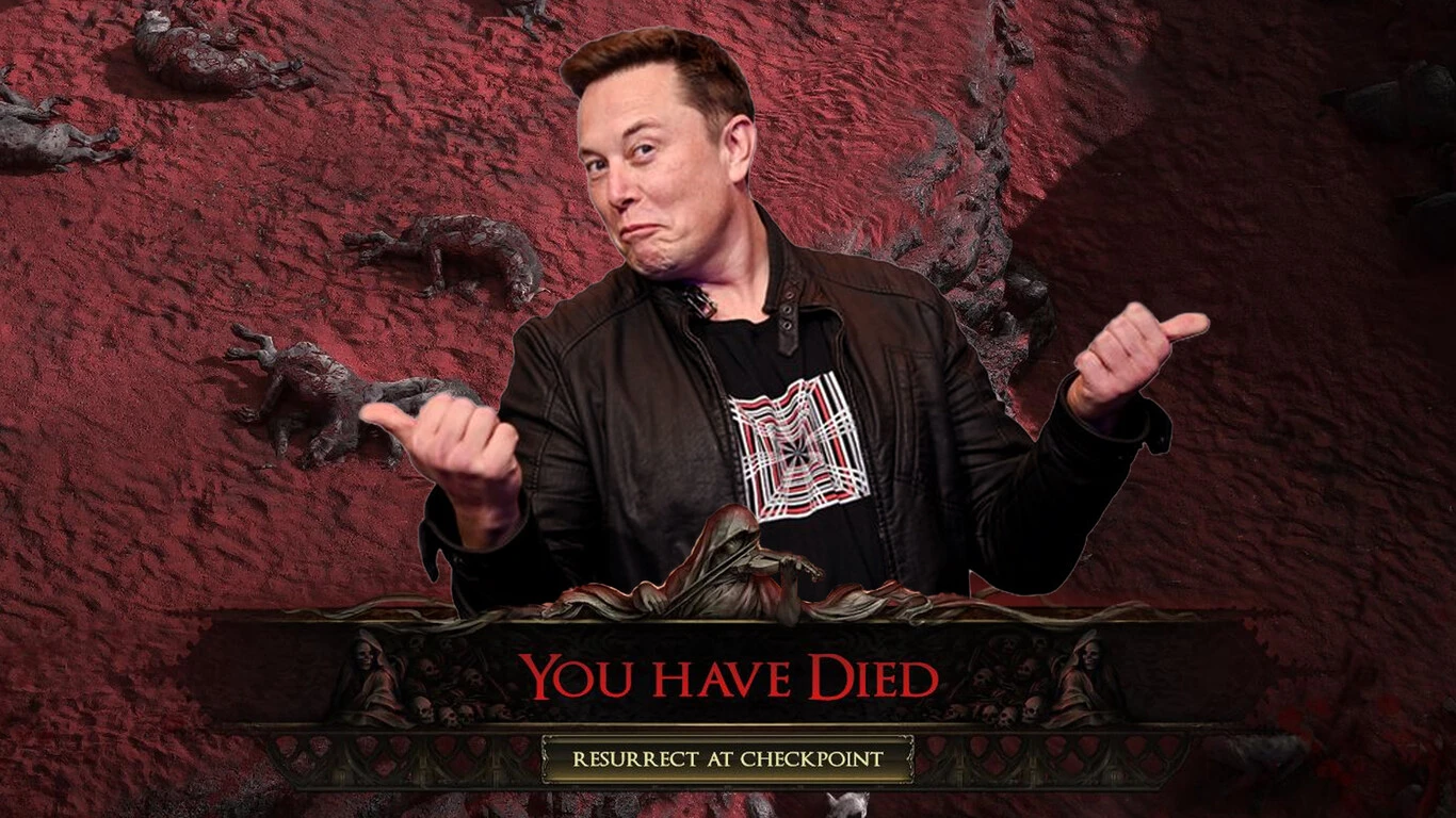 Маск попытался доказать, что он хорошо играет в Path of Exile 2, но после нескольких смертей от босса, он выключил стрим